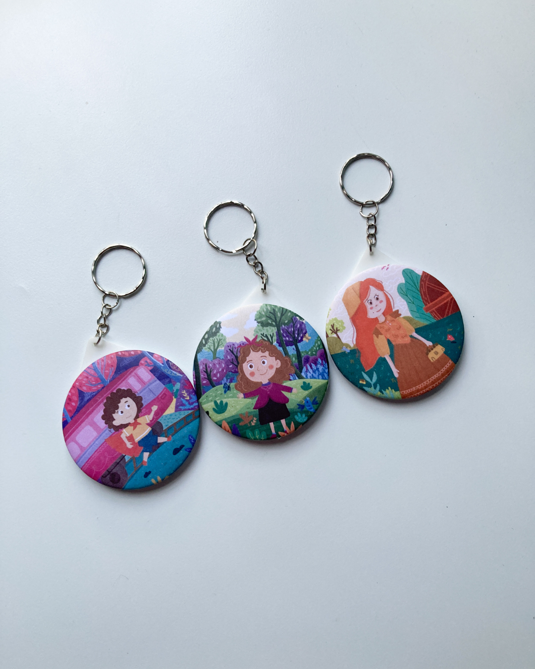 Collection de Porte-Clés "Douceur & Aventure"